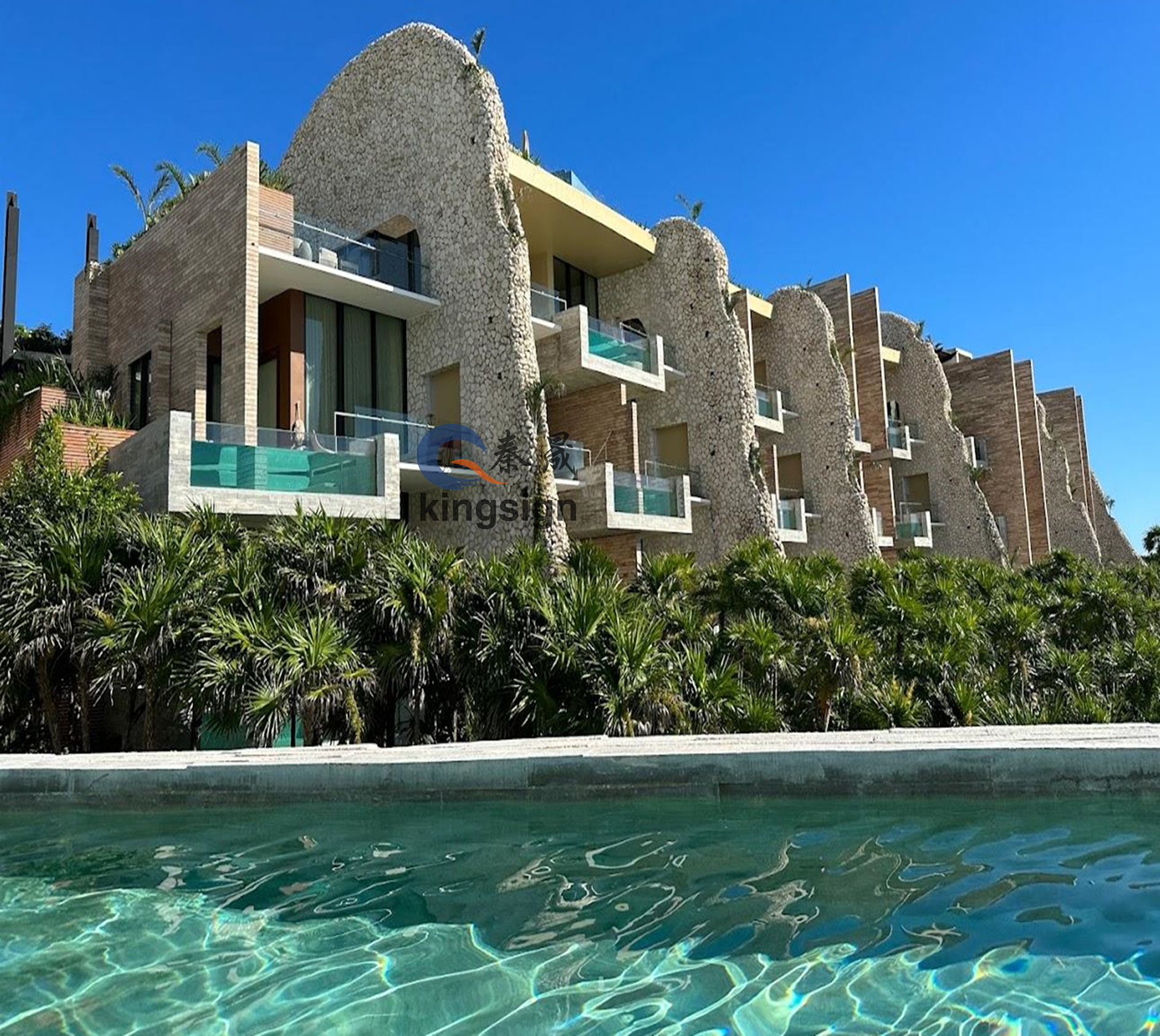 Кингсигн акрилни прозор за базен и панел за гледање